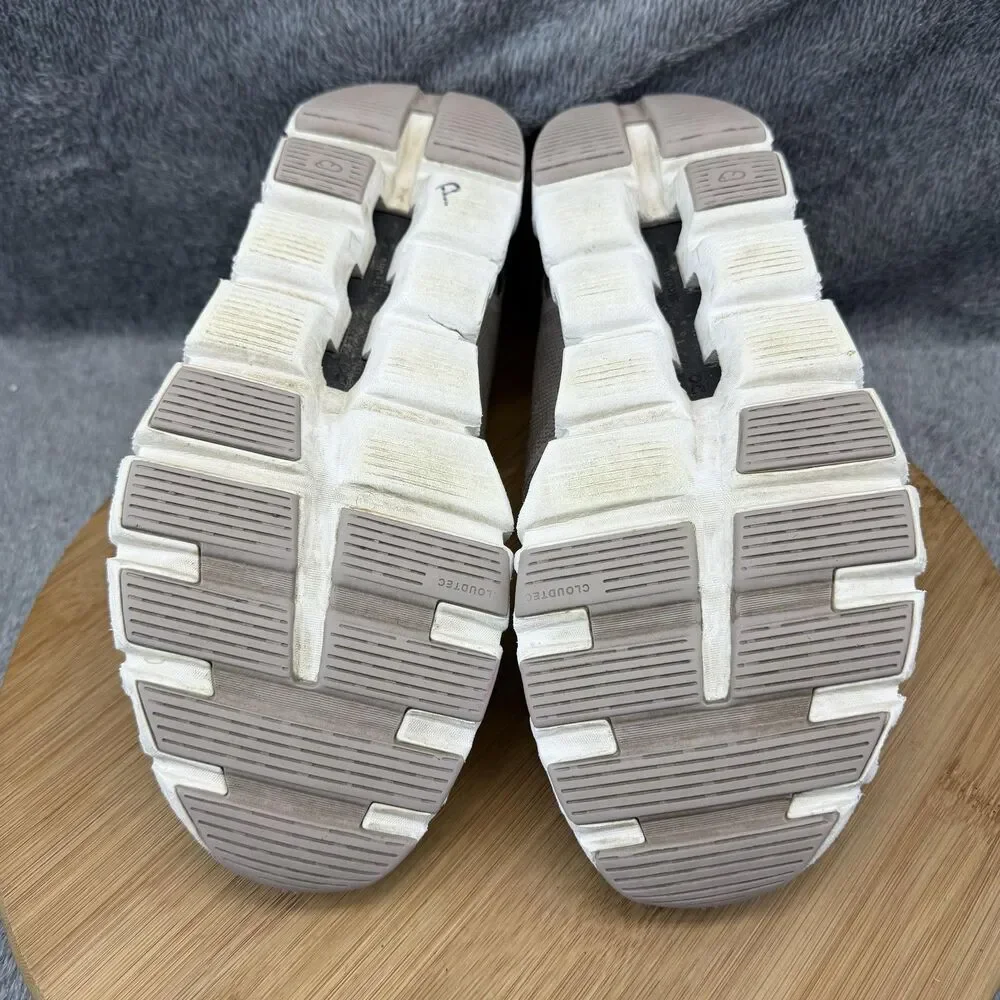 On Cloud Shoes Mens Size 10 Beige Mesh Running Athletic Sneakers 3MF10073280
